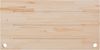 vidaXL Schreibtischplatte Weiß 110x60x2,5 cm Massivholz Kiefer 824471 Bild 4