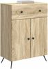 vidaXL Sideboard Sonoma-Eiche 66 x 34,5 x 90 cm Holzwerkstoff 895557 Bild 2