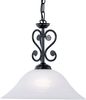 Eglo 91002 Hängeleuchte MURCIA schwarz weiß Alabasterglas E27 max. 1X40W H110 Ø38 cm Bild 5