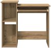 vidaXL Schreibtisch mit Regal Artisan-Eiche 84x40x78cm Holzwerkstoff 860453 Bild 5