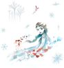 RoomMates Wandsticker DISNEY Frozen II Elsa Wasserfarben Bild 3