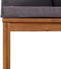 vidaXL 6-tlg. Garten-Lounge-Set mit Auflage Massivholz Akazie 3086892 Bild 5