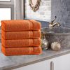 TRENDBUY24 Handtuch Set Handtücher Duschtücher Gästetücher Baumwolle Frottee Premium 4er Set, 100% Baumwolle (4-St), Duschtuch Bild 2