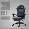 Dowinx Gaming-Stuhl ergonomischer Bürostuhl mit Massage- und Wärmefunktion, atmungsaktivem Taschenfederkissen wie im Sofa Bild 3
