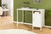 riess-ambiente Schreibtisch DURA STEEL 100cm weiß - Metall, Stauraum, zeitlos, Regalfächer, stabil (Einzelartikel, 1-St), Matter Arbeitstisch - ideal für Arbeits- oder Wohnzimmer & Home Office Bild 2