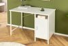 riess-ambiente Schreibtisch DURA STEEL 100cm weiß - Metall, Stauraum, zeitlos, Regalfächer, stabil (Einzelartikel, 1-St), Matter Arbeitstisch - ideal für Arbeits- oder Wohnzimmer & Home Office Bild 5