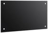 Küchenrückwand Spritzschutz Fliesenspiegel Küche Wandschutz Glas 6mm ESG Schwarz - 90x40CM Bild 2