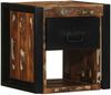 vidaXL Nachttische 2 Stk. Mehrfarbig 40x35x40 cm Altholz Massivholz 4015952 Bild 2