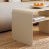 Metallbude Beistelltisch COSMO, 2in1 - Design Couchtisch ohne Montage, rutschfest Bild 3
