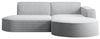 Kaiser Möbel Ecksofa Designer MODENA STUDIO L stoff Poso, Neve, Quelle Bild 4