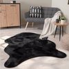 Paco Home Fellteppich Pelt 640, fellförmig, Höhe: 16 mm, Kunstfell, Uni Farben, sehr weicher Flor Bild 2