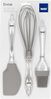 kela Back-Set 3tlg Backset ENNIE Grau Pinsel Teig-Schaber Schneebesen Silikon Bild 4