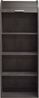 Jalousieschrank Eadith 69 x 44 x 192 Rollladenschrank Graphit/Graphit 15126 Bild 2