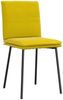 vidaXL Esszimmerstühle 6 Stk. Gelb Samt 3315621 Bild 3