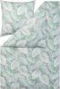 Estella Mako Jersey Bettwäsche 135x200 Rabea alge Blätter Monstera grün 6301-545 Bild 5