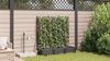 vidaXL Garten-Pflanzgefäß 3 pcs Schwarz 120 x 40 x 126 cm Kunststoff 42002852 Bild 4