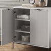 Kommode Eliza Weiß 42 x 81.2 cm mit 2 Türen Vicco Bild 5
