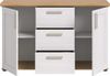 Sideboard (B/H/T: 129x80x40 cm) in Sibiu Lärche Nachbildung Bild 3