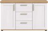 Sideboard (B/H/T: 129x80x40 cm) in Sibiu Lärche Nachbildung Bild 2