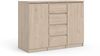 Nada Sideboard Kommode Konsolentisch Wohnzimmer Gästezimmer matt Hickory Bild 3