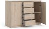 Nada Sideboard Kommode Konsolentisch Wohnzimmer Gästezimmer matt Hickory Bild 4