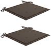 vidaXL 3-tlg. Garten-Essgruppe mit Kissen Klappbar Massivholz Teak 3063179 Bild 5