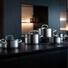 WMF Gourmet Plus Kochtopf klein 20cm, Metalldeckel mit Dampföffnung, Bratentopf Induktion 2,5l, Cromargan Edelstahl mattiert, Innenskalierung Bild 2