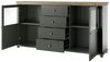 Sideboard HOME Anrichte 181 cm inkl. LED Beleuchtung Grün Eiche Lefkas Bild 2