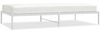 vidaXL Bettgestell Metall Weiß 107x203 cm 350909 Bild 2