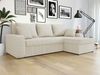 Mirjan24 'Kris' Ecksofa Cord, Beige, 80 x 147 x 238 cm Bild 2