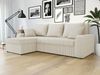 Mirjan24 'Kris' Ecksofa Cord, Beige, 80 x 147 x 238 cm Bild 3