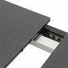 Miros Ausziehtisch 180/240x90x76 cm Gestell Aluminium anthrazit, Tischplatte Spraystone anthrazit Bild 3