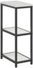 vidaXL Küchenaufbewahrung mit Regal Weiß 30 x 50 x 92 cm Stahl 874976 Bild 2