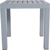 Beistelltisch TYRA quadratisch - 45x45x45cm, Kunststoff, Grau | Kleiner Tisch Couchtisch für Wohnzimmer Bild 3