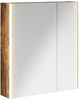 vidaXL Badezimmerspiegelschrank Geräucherte Eiche 63,5 x 15,5 x 70 cm 889243 Bild 2