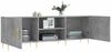 TV-Lowboard, TV-Schrank Betongrau 150x30x50 cm Holzwerkstoff Bild 4