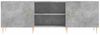 TV-Lowboard, TV-Schrank Betongrau 150x30x50 cm Holzwerkstoff Bild 5
