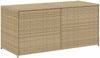 vidaXL Gartentruhe Beige 283L Poly Rattan 365315 Bild 2
