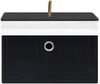 vidaXL Bambus Aufbewahrungsboxen 4 Stk. Schwarz 320769 Bild 5