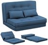 COMHOMA Kindersofa Schlafsofa Bodensofa Klappbar Bodensessel mit Schlaffunktion bettsofa Bild 2