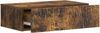 vidaXL Wandmontierter Beistelltisch Geräucherte Eiche 898830 Bild 2