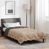 vidaXL Winterbettdecke Anthrazit und Taupe 155 x 220 cm Mikrofaser 42025663 Bild 4