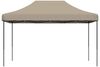 vidaXL Pop-Up Partyzelt, faltbar, ohne Seitenteilen, Stahl / PE, Taupe, 315 x 440 x 292 cm Bild 3