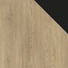 Kleiderschrank Conate II (Farbe: Eiche Cremona / Eiche Cremona + Schwarz) Bild 5