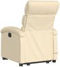vidaXL Massagesessel mit Aufstehhilfe Creme Stoff 3203999 Bild 4