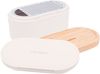 Microplane Handreibe mit Auffangbehälter Cashmere weiß 34300 Bild 3