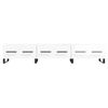 vidaXL TV-Schrank Hochglanz-Weiß 150x36x30 cm Holzwerkstoff 829174 Bild 5