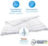 Sommerdecke BLANCO mit Sanitized®-Schutz, für Allergiker geeignet 135 x 200 cm Bild 3