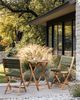 Gartenstuhl 2er Set PROSSEDI klappbar Akazienholz Grün Bild 3