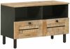 vidaXL Stauraumschränke Natur 70 x 33 x 46 cm Massivholz Mango 4018845 Bild 2